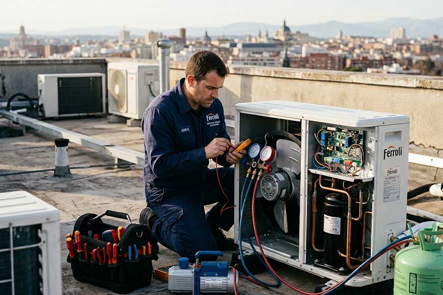 Servicio Técnico Aire Acondicionado Ferroli