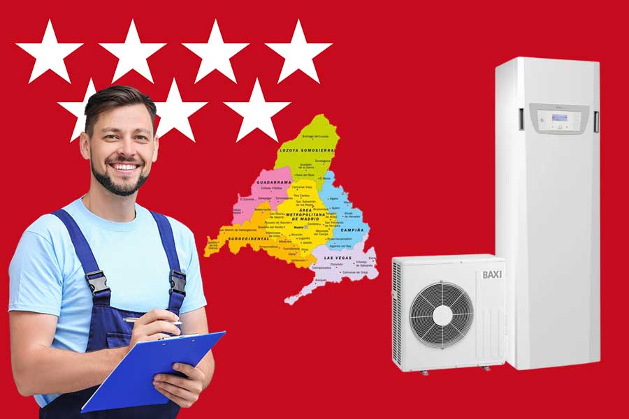 Servicio Técnico Aerotermias Baxi Madrid